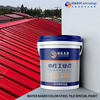 Water-based color steel tile paint