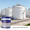 Water-Based Industrial Paint Suitable for Steel Structure Construction