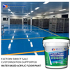 Fast-drying water-based acrylic floor paint for warehouse, factory and garage. Low VOC, anti-slip, easy to clean
